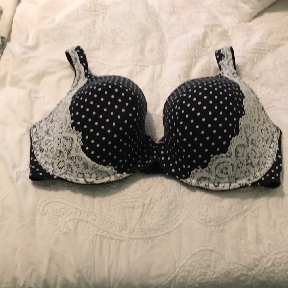 Polka dot bra